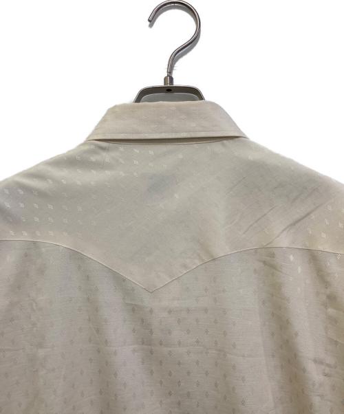 H BAR C（エイチバーシー）H BAR C (エイチバーシー) ウエスタンシャツ ベージュ サイズ:16 1/2・34の古着・服飾アイテム