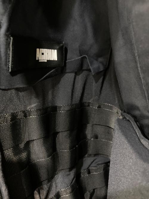 ACRONYM（アクロニウム）ACRONYM (アクロニウム) MICRO TWILL TEC SYS JACKET　J111TS-CH ブラック サイズ:Mの古着・服飾アイテム