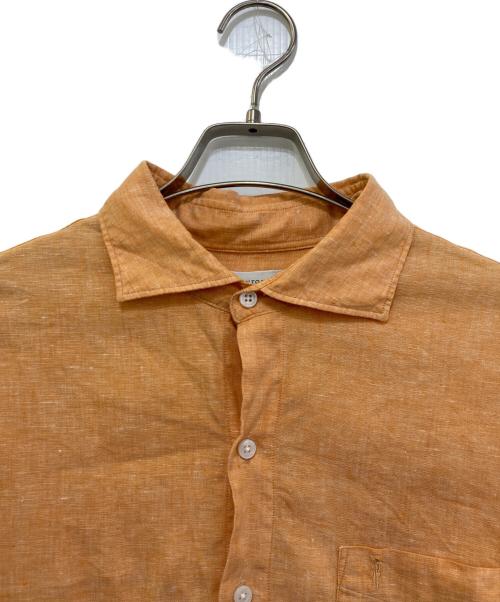 MACKINTOSH（マッキントッシュ）MACKINTOSH (マッキントッシュ) リネンシャツ オレンジ サイズ:LLの古着・服飾アイテム