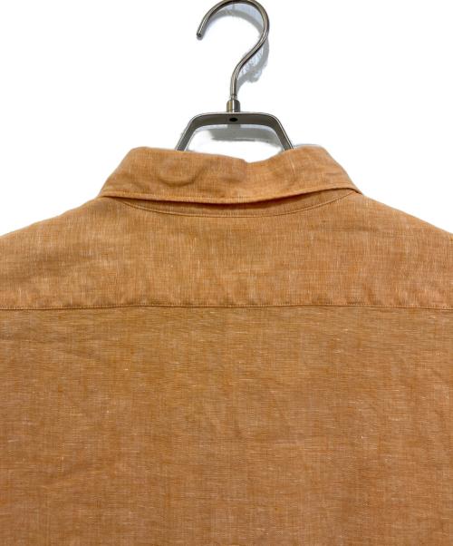 MACKINTOSH（マッキントッシュ）MACKINTOSH (マッキントッシュ) リネンシャツ オレンジ サイズ:LLの古着・服飾アイテム