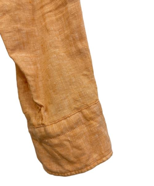 MACKINTOSH（マッキントッシュ）MACKINTOSH (マッキントッシュ) リネンシャツ オレンジ サイズ:LLの古着・服飾アイテム