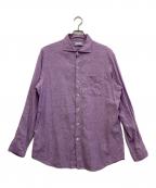 MACKINTOSH LONDONマッキントッシュ ロンドン）の古着「リネンシャツ」｜パープル