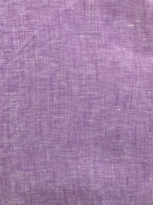 MACKINTOSH LONDON（マッキントッシュ ロンドン）MACKINTOSH LONDON (マッキントッシュ ロンドン) リネンシャツ パープル サイズ:LLの古着・服飾アイテム