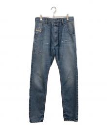 DIESEL（ディーゼル）の古着「ジョガーデニムパンツ」｜インディゴ