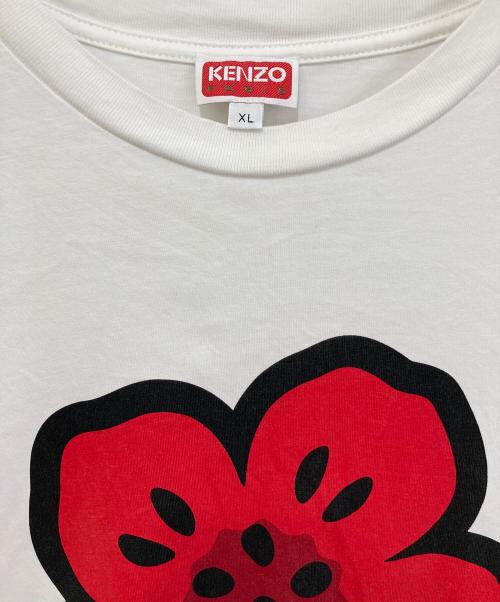 KENZO（ケンゾー）KENZO (ケンゾー) BOKE FLOWER TEE ホワイト サイズ:XLの古着・服飾アイテム