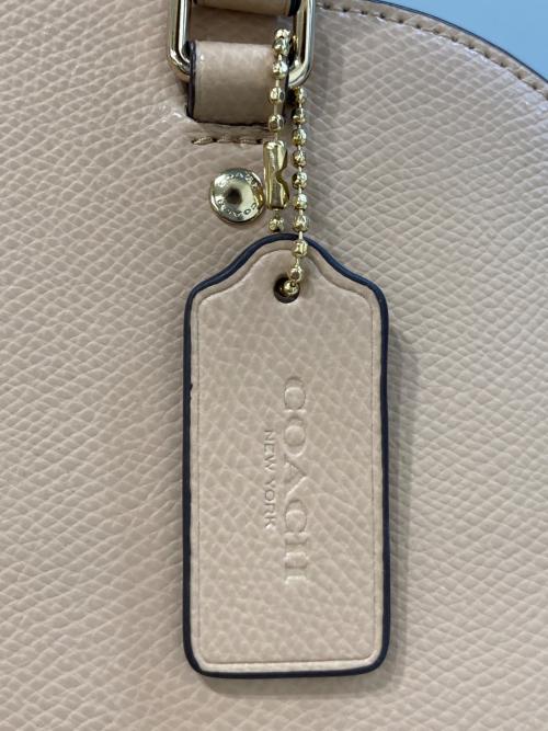 COACH（コーチ）COACH (コーチ) 2WAYバッグ F37217 ベージュの古着・服飾アイテム