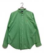 RALPH LAURENラルフローレン）の古着「チェックシャツ」｜グリーン
