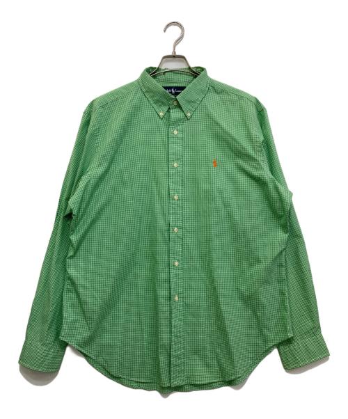 RALPH LAUREN（ラルフローレン）RALPH LAUREN (ラルフローレン) チェックシャツ グリーン サイズ:XL 未使用品の古着・服飾アイテム