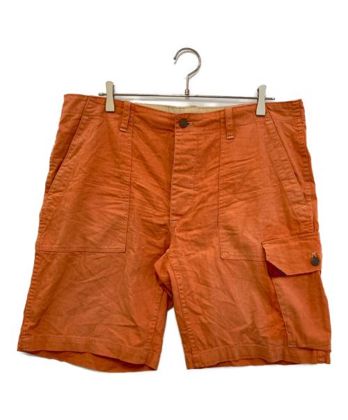 POLO RALPH LAUREN（ポロ・ラルフローレン）POLO RALPH LAUREN (ポロ・ラルフローレン) ベイカーハーフパンツ オレンジ サイズ:36の古着・服飾アイテム