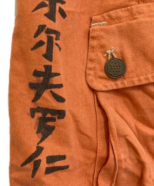 POLO RALPH LAUREN（ポロ・ラルフローレン）POLO RALPH LAUREN (ポロ・ラルフローレン) ベイカーハーフパンツ オレンジ サイズ:36の古着・服飾アイテム