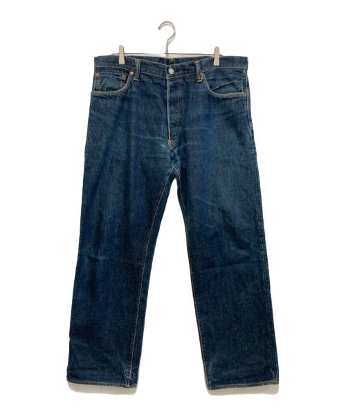 EVISU（エヴィス）EVISU (エヴィス) NO.2 lot.2000 カモメプリントデニムパンツ インディゴ サイズ:W38の古着・服飾アイテム
