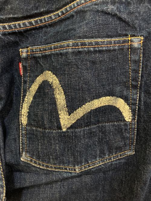 EVISU（エヴィス）EVISU (エヴィス) NO.2 lot.2000 カモメプリントデニムパンツ インディゴ サイズ:W38の古着・服飾アイテム