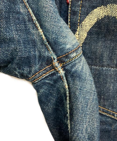 EVISU（エヴィス）EVISU (エヴィス) NO.2 lot.2000 カモメプリントデニムパンツ インディゴ サイズ:W38の古着・服飾アイテム