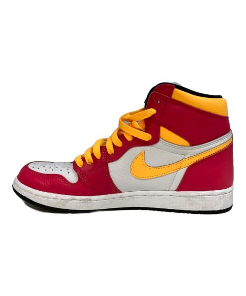 NIKE（ナイキ）NIKE (ナイキ) Air Jordan 1 High ホワイト×ピンク サイズ:27の古着・服飾アイテム