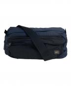 PORTERポーター）の古着「LABORATORY  WAIST BAG　826-05572」｜ネイビー