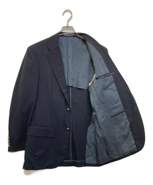POLO RALPH LAUREN（ポロ・ラルフローレン）POLO RALPH LAUREN (ポロ・ラルフローレン) テーラードジャケット ブラック サイズ:48の古着・服飾アイテム