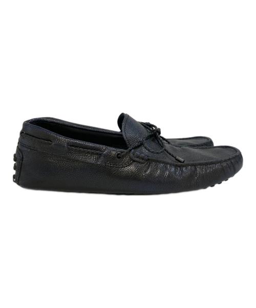 TOD'S（トッズ）TOD'S (トッズ) ドライビングシューズ ブラック サイズ:7の古着・服飾アイテム