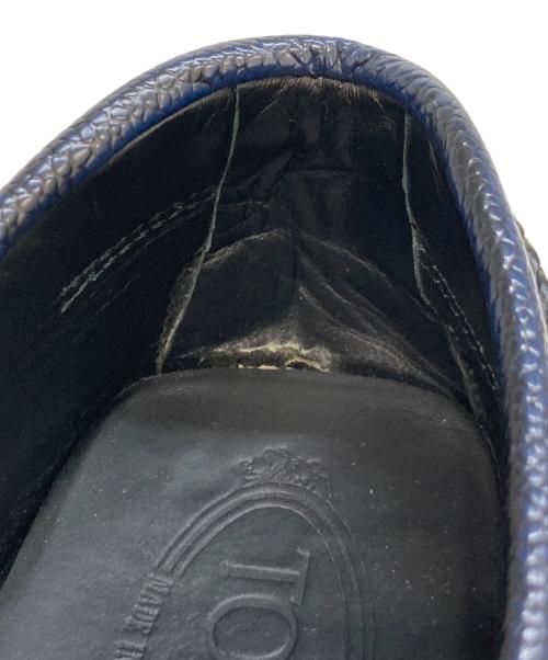 TOD'S（トッズ）TOD'S (トッズ) ドライビングシューズ ブラック サイズ:7の古着・服飾アイテム