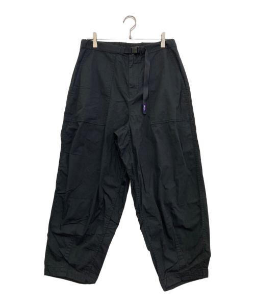 THE NORTHFACE PURPLELABEL（ザ・ノースフェイス パープルレーベル）THE NORTHFACE PURPLELABEL THE NORTH FACE PURPLE LABEL Ripstop Wide Cropped Pants Burgundy　NT5064N ブラック サイズ:32の古着・服飾アイテム