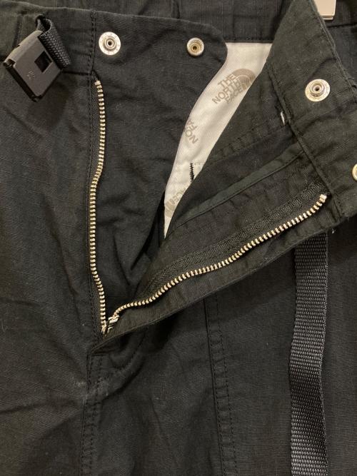 THE NORTHFACE PURPLELABEL（ザ・ノースフェイス パープルレーベル）THE NORTHFACE PURPLELABEL THE NORTH FACE PURPLE LABEL Ripstop Wide Cropped Pants Burgundy　NT5064N ブラック サイズ:32の古着・服飾アイテム