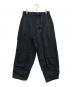 THE NORTHFACE PURPLELABEL（ザ・ノースフェイス パープルレーベル）の古着「THE NORTH FACE PURPLE LABEL Ripstop Wide Cropped Pants Burgundy　NT5064N」｜ブラック