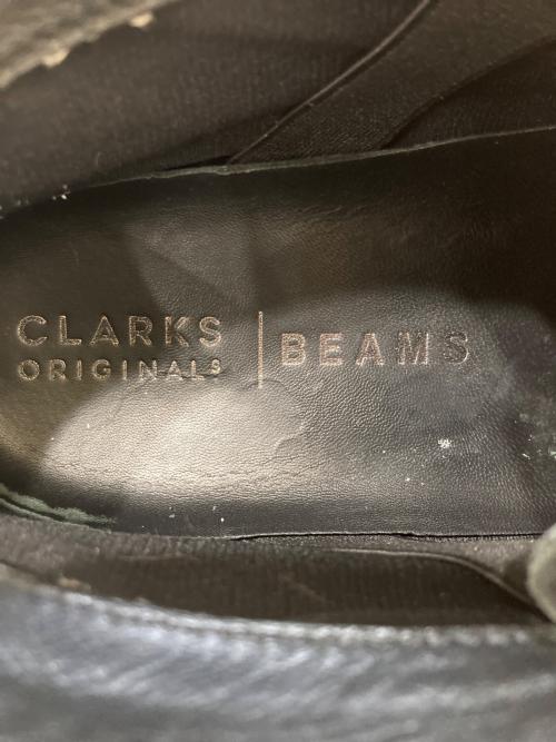 CLARKS（クラークス）CLARKS (クラークス) BEAMS (ビームス) WALLABEE ブラック サイズ:26.5の古着・服飾アイテム