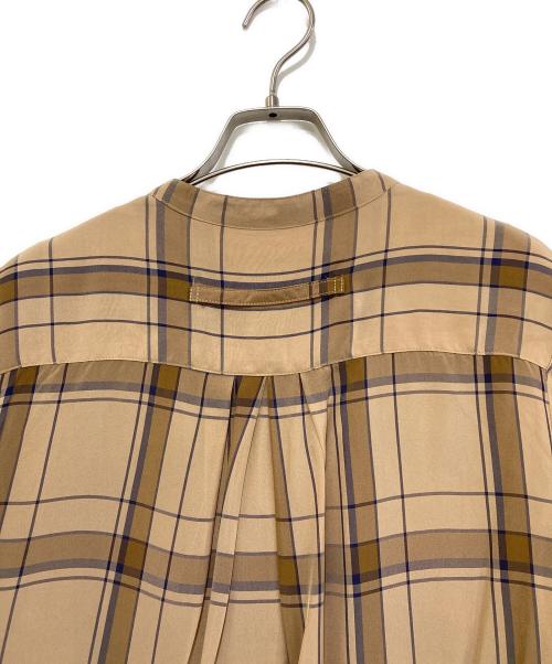 ticca（ティッカ）ticca (ティッカ) シャツワンピース　0291401113 ベージュ サイズ:Fの古着・服飾アイテム