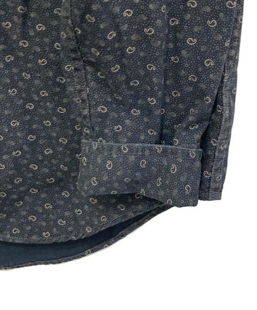 RRL（ダブルアールエル）RRL (ダブルアールエル) ペイズリーウエスタンシャツ ブラック サイズ:Mの古着・服飾アイテム