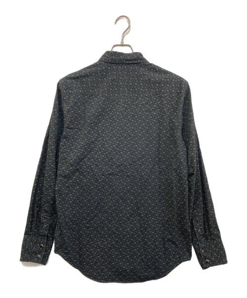 RRL（ダブルアールエル）RRL (ダブルアールエル) ペイズリーウエスタンシャツ ブラック サイズ:Mの古着・服飾アイテム