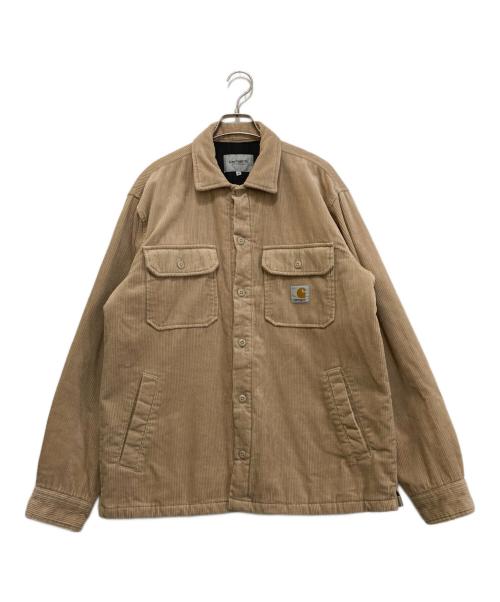 CarHartt（カーハート）CarHartt (カーハート) コーデュロイジャケット ベージュ サイズ:Mの古着・服飾アイテム