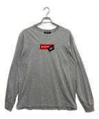 WIND AND SEA×GOD SELECTION XXXウィンダンシー×ゴッド セレクション トリプルエックス）の古着「ロングスリーブカットソー」｜グレー