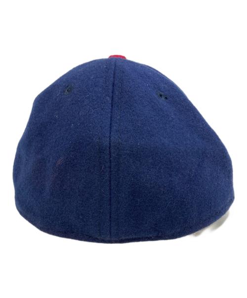 EBBETS FIELD FLANNELS（エベッツフィールドフランネルズ）EBBETS FIELD FLANNELS (エベッツフィールドフランネルズ) キャップ ネイビーの古着・服飾アイテム
