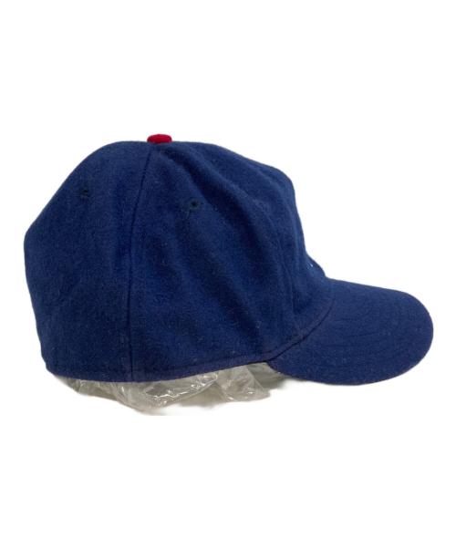EBBETS FIELD FLANNELS（エベッツフィールドフランネルズ）EBBETS FIELD FLANNELS (エベッツフィールドフランネルズ) キャップ ネイビーの古着・服飾アイテム