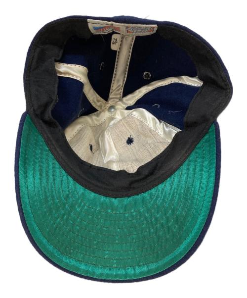 EBBETS FIELD FLANNELS（エベッツフィールドフランネルズ）EBBETS FIELD FLANNELS (エベッツフィールドフランネルズ) キャップ ネイビーの古着・服飾アイテム