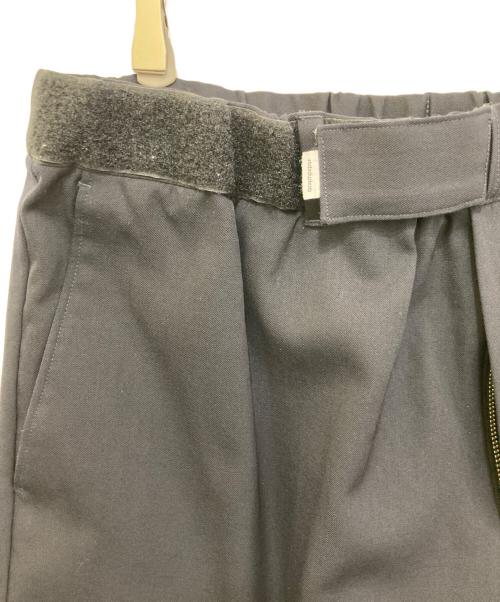 Graphpaper（グラフペーパー）Graphpaper (グラフペーパー) SELVAGE WOOL COOK PANTS ネイビー サイズ:FREEの古着・服飾アイテム