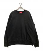 SUPREMEシュプリーム）の古着「small box crewneck」｜ブラック