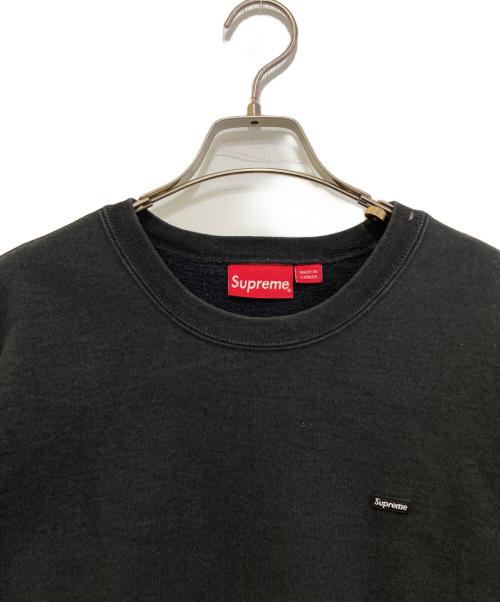 SUPREME（シュプリーム）SUPREME (シュプリーム) small box crewneck ブラック サイズ:LARGEの古着・服飾アイテム