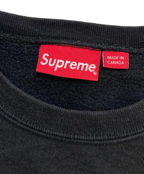 SUPREME（シュプリーム）SUPREME (シュプリーム) small box crewneck ブラック サイズ:LARGEの古着・服飾アイテム