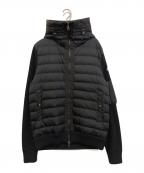 MONCLERモンクレール）の古着「CARDIGAN TRICOT　H20919B50800」｜ブラック