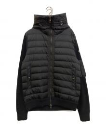 MONCLER（モンクレール）の古着「CARDIGAN TRICOT　H20919B50800」｜ブラック