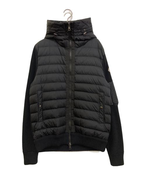 MONCLER（モンクレール）MONCLER (モンクレール) CARDIGAN TRICOT　H20919B50800 ブラック サイズ:Lの古着・服飾アイテム