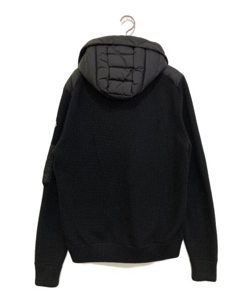 MONCLER（モンクレール）MONCLER (モンクレール) CARDIGAN TRICOT　H20919B50800 ブラック サイズ:Lの古着・服飾アイテム