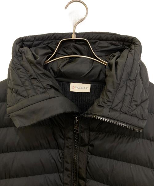 MONCLER（モンクレール）MONCLER (モンクレール) CARDIGAN TRICOT　H20919B50800 ブラック サイズ:Lの古着・服飾アイテム