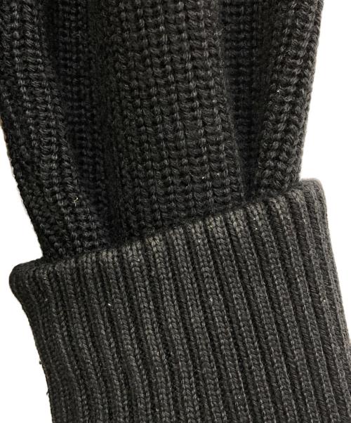 MONCLER（モンクレール）MONCLER (モンクレール) CARDIGAN TRICOT　H20919B50800 ブラック サイズ:Lの古着・服飾アイテム