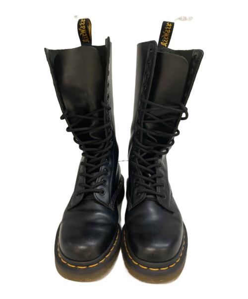 Dr.Martens（ドクターマーチン）Dr.Martens (ドクターマーチン) 14ホールブーツ ブラック サイズ:EU37の古着・服飾アイテム