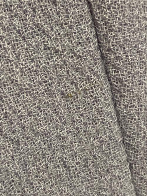 EMPORIO ARMANI（エンポリオ アルマーニ）EMPORIO ARMANI (エンポリオ アルマーニ) ノーカラージャケット　2NG22T 2M022 パープル サイズ:1の古着・服飾アイテム