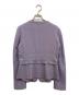 EMPORIO ARMANI (エンポリオ アルマーニ) ノーカラージャケット　2NG22T 2M022 パープル サイズ:1：6000円