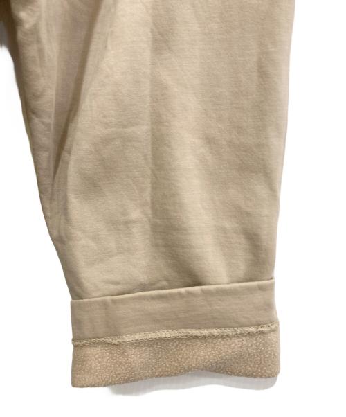 AURALEE（オーラリー）AURALEE (オーラリー) ELASTIC HIGH GAUGE SWEAT HALF ZIP P/O ベージュ サイズ:４の古着・服飾アイテム