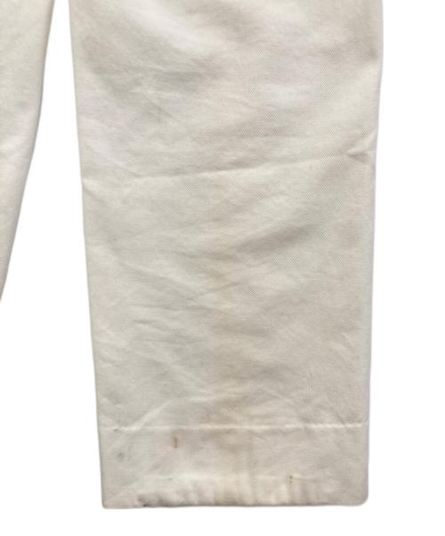 HERMES（エルメス）HERMES (エルメス) ホワイトコットンカーゴパンツ ホワイト サイズ:38の古着・服飾アイテム