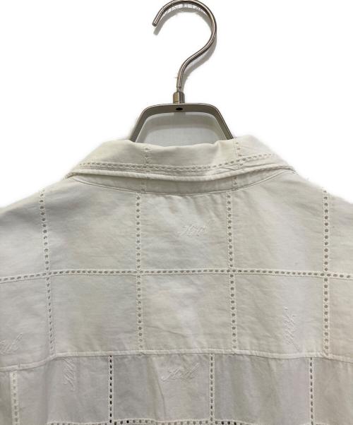 KITH（キス）KITH (キス) カットワークシャツ ホワイト サイズ:Lの古着・服飾アイテム